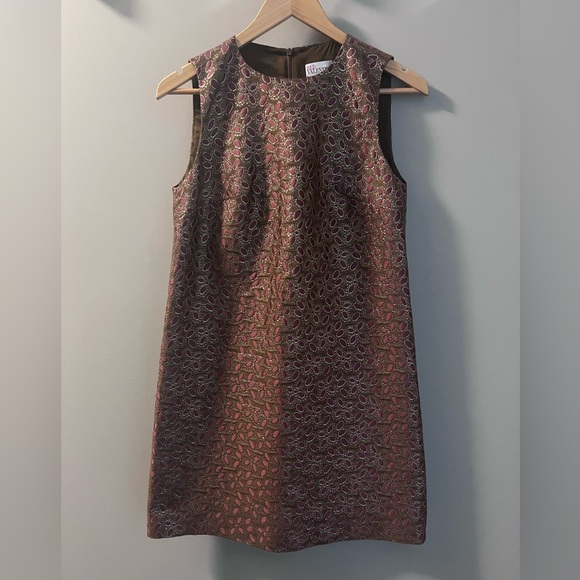 Purple and gold Red Valentino dress - Picture 1 of 4